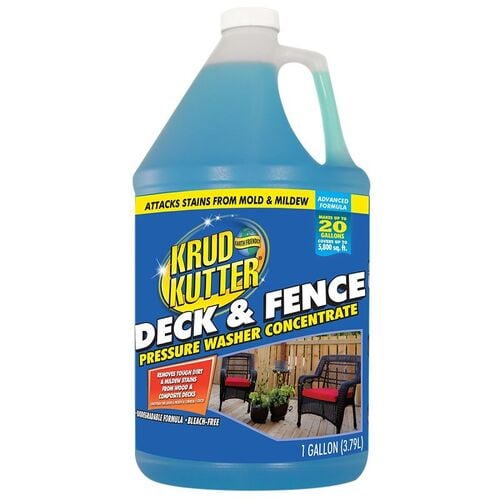 Deck and Fence Pressure Washer Concentrate - 1 Gallon