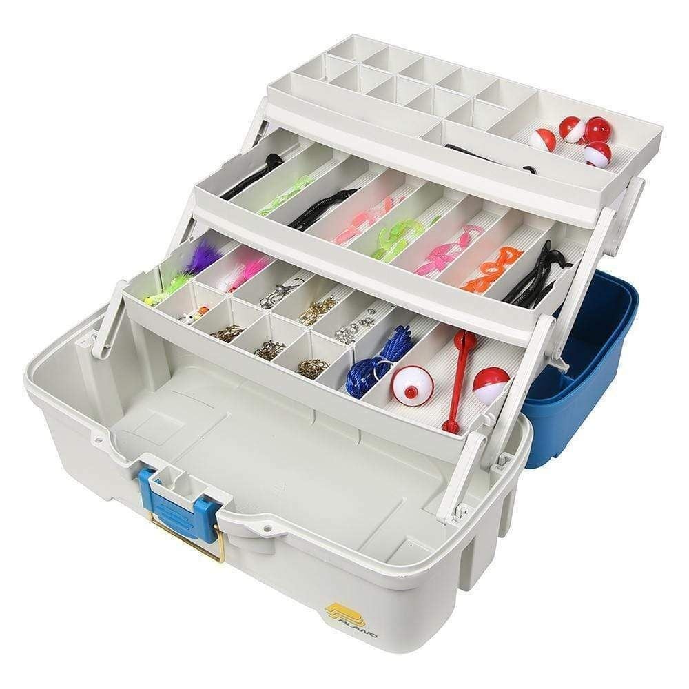3 drawer tackle box Three-Drawer Planos classic tray tackle box is a staple for every angler Flambeau Classic 3-Tray Tackle Box