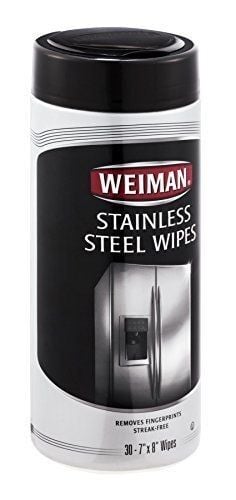 Stainless Steel Wipes Canister - 30 ct
