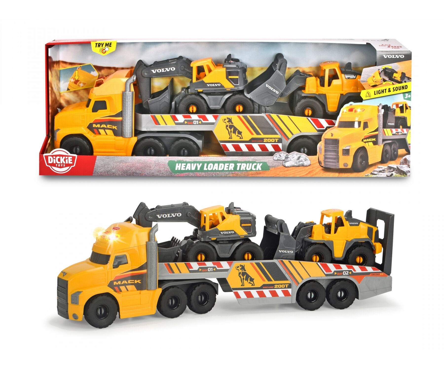 Dickie Toys DICKIE TOYS 28 Inch Mack Truck with Volvo