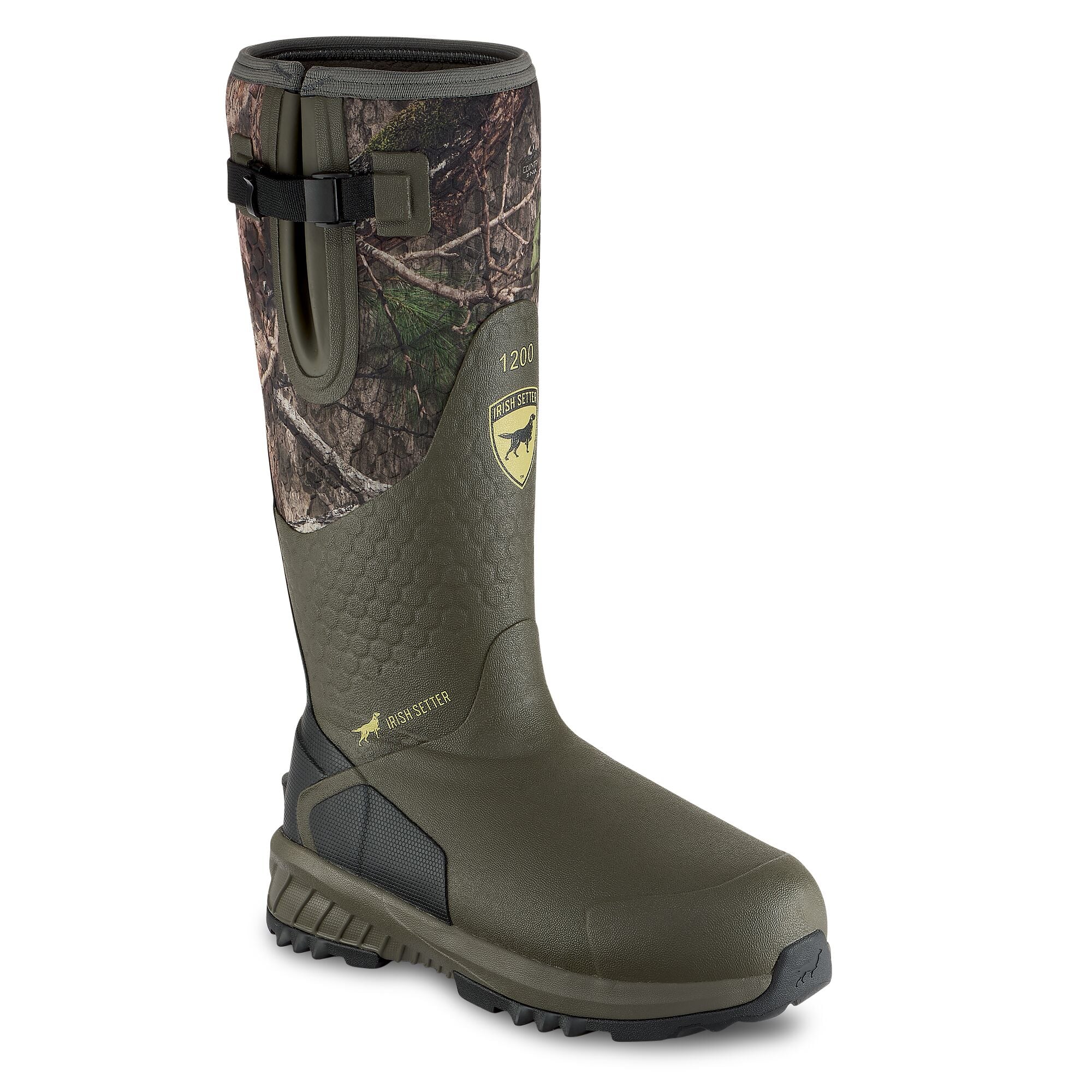 Unisex MudTrek 17" Waterproof Insulated Rubber Full Fit Pull-On Boot