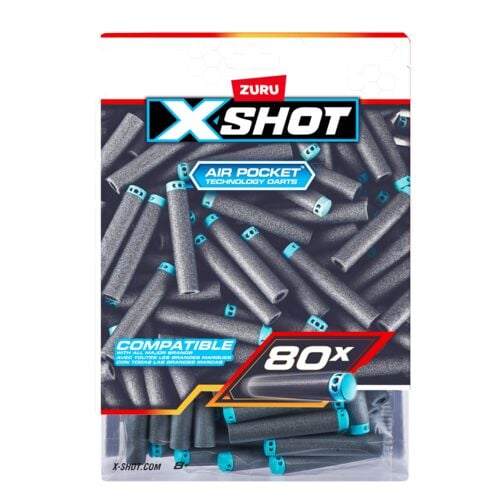 XSHOT Excel Darts Refill Pack - 80 Darts