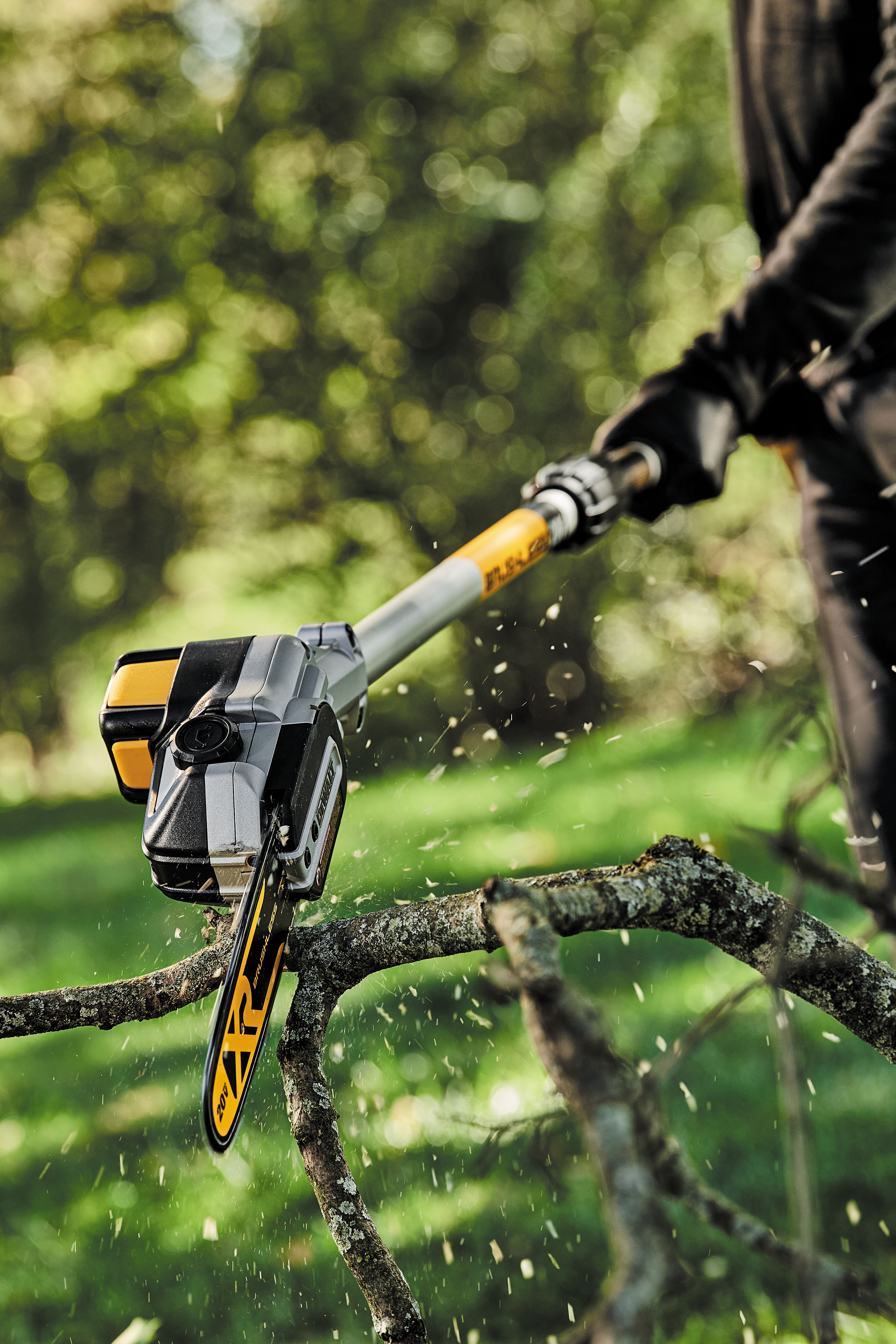 Brushless Dewalt Battery Powered Pole Saw Dewalt 8