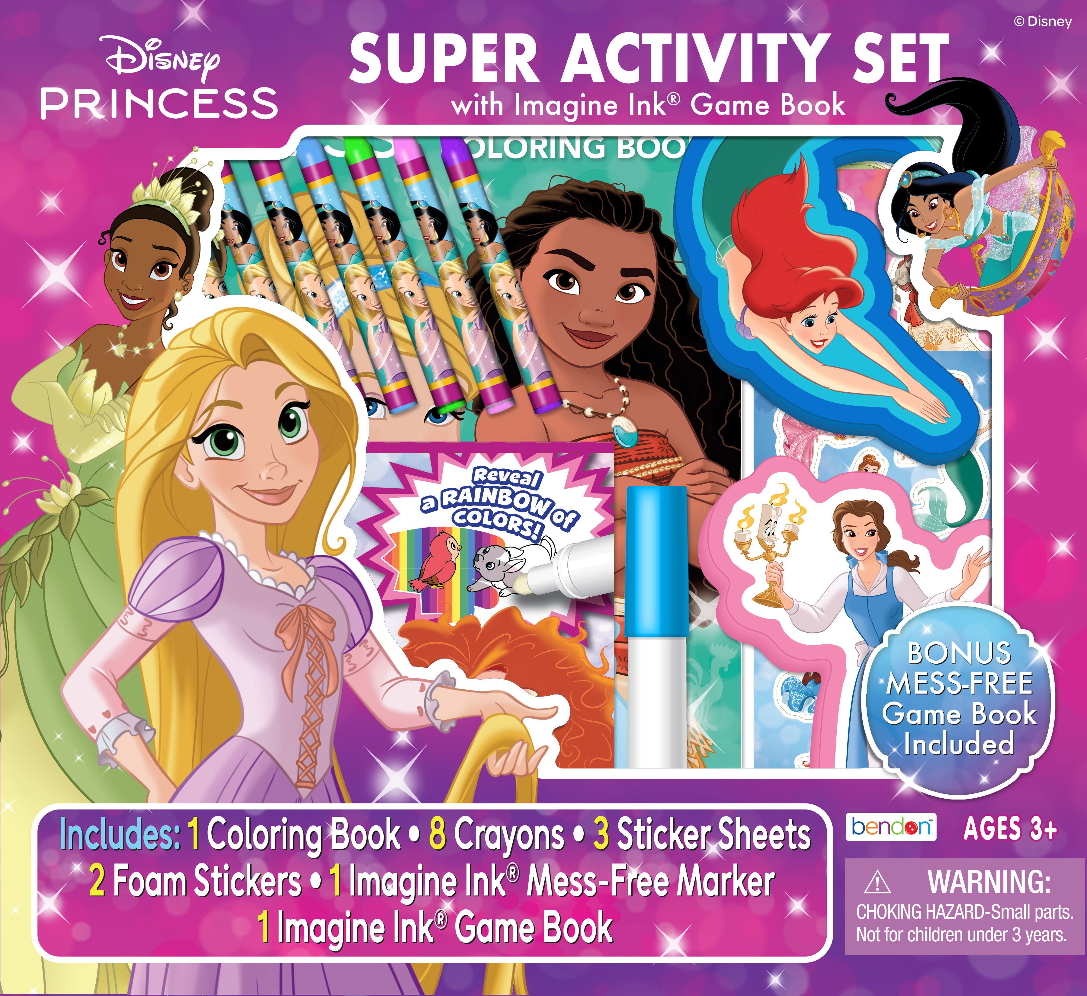 Disney Princess: Super Sticker Book Activity Book