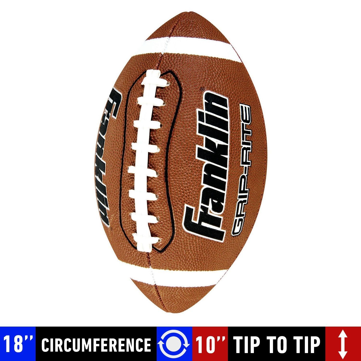 Franklin Sports 5010 Grip-Rite Football - Thumbnail 3