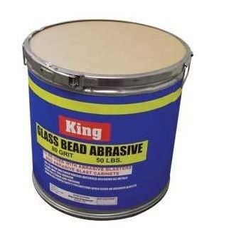 80 Grit Glass Bead Abrasive - 50 lb