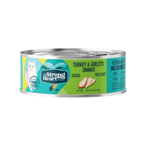 Turkey & Giblets Dinner Wet Cat Food - 5.5 oz