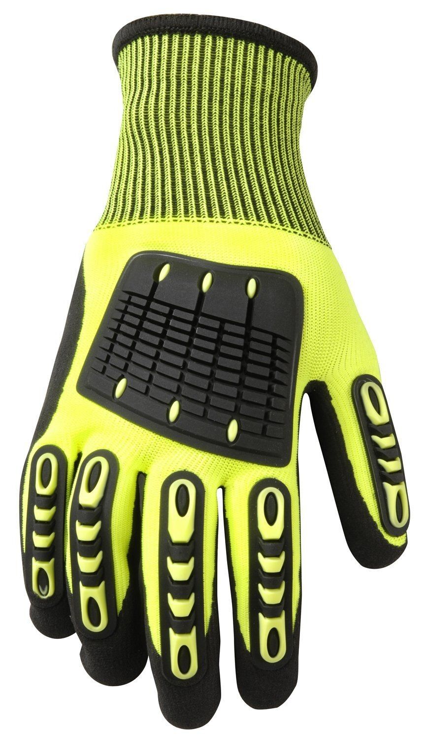 Men's Impact Protection Nitrile Work Gloves