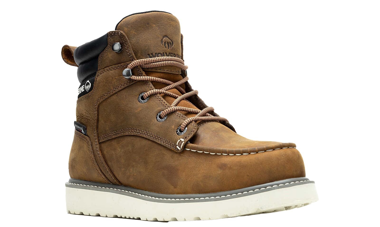 Men's Trade Wedge 6" Moc-Toe Steel-Toe Work Boot