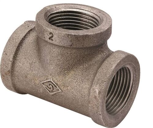 3/4" Threaded Malleable Iron Pipe Tee