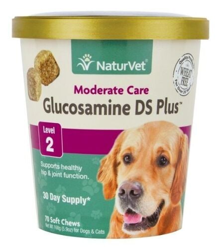 Glucosamine DS Plus Soft Chews Joint Supplement for Dogs - 70 Count