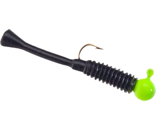 Lime/Black Mini Mite Lure
