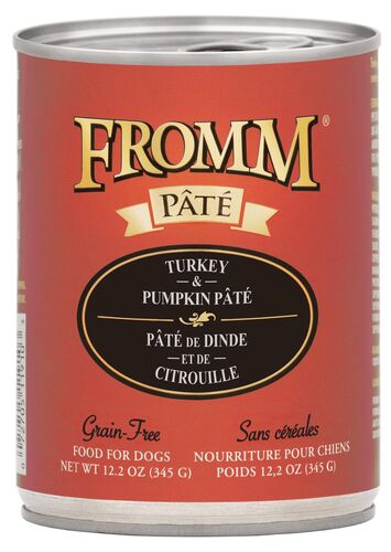 Turkey & Pumpkin Pate Wet Dog Food - 12.2oz