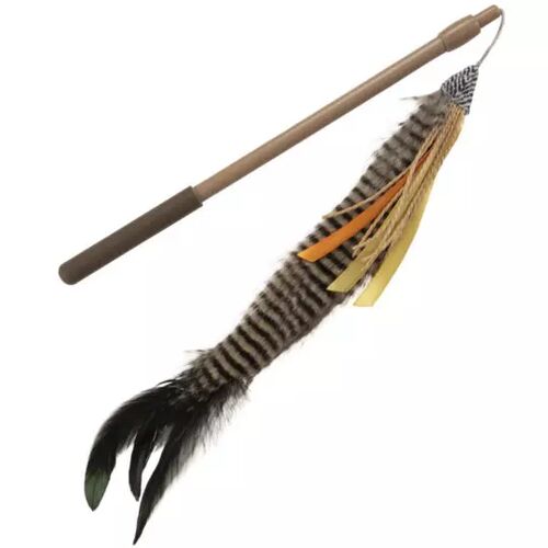 Fly 'N Frenzy Wand Cat Toy