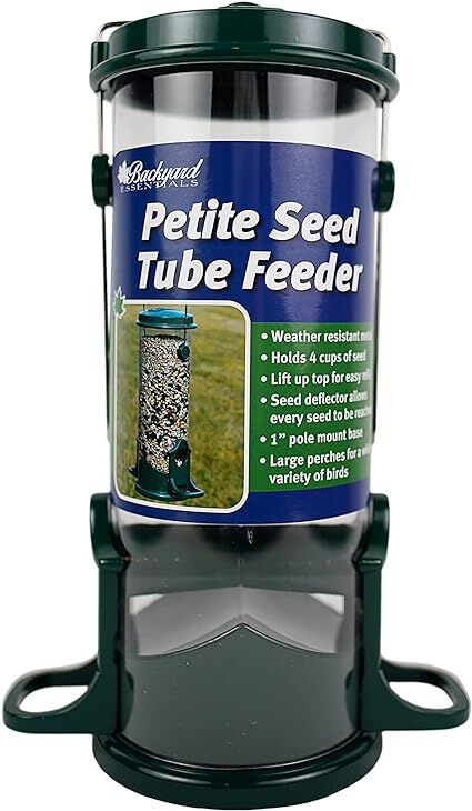 Songbird Essentials Petite Seed Tube Feeder
