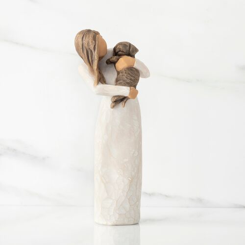 Adorable You Figurine - Dark Dog