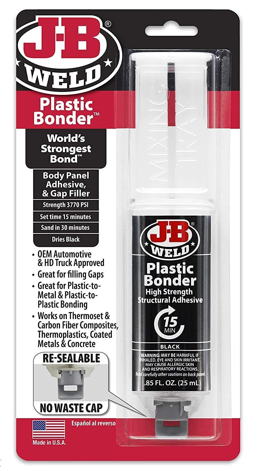J-B Weld PlasticBonder High Strength Structural Adhesive Syringe