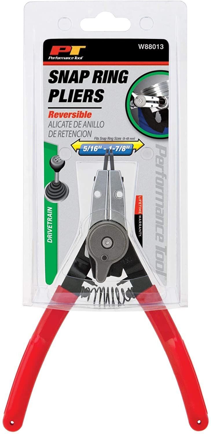 Performance Tool Reversible Snap Ring Pliers