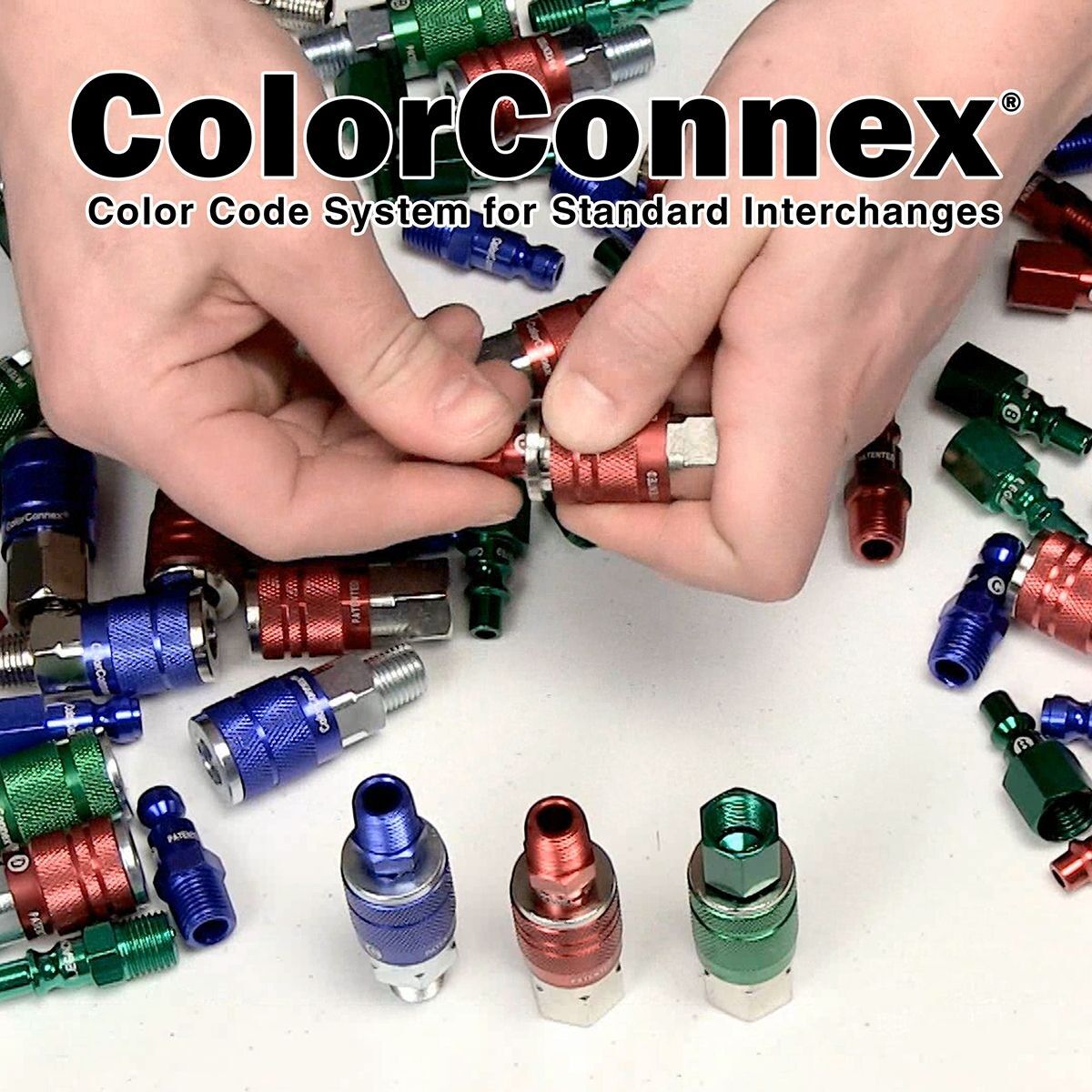 Legacy Color Connex Coupler Type D 1/4