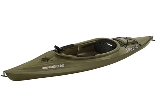 10' Excursion Sit-In Fishing Kayak in Olive