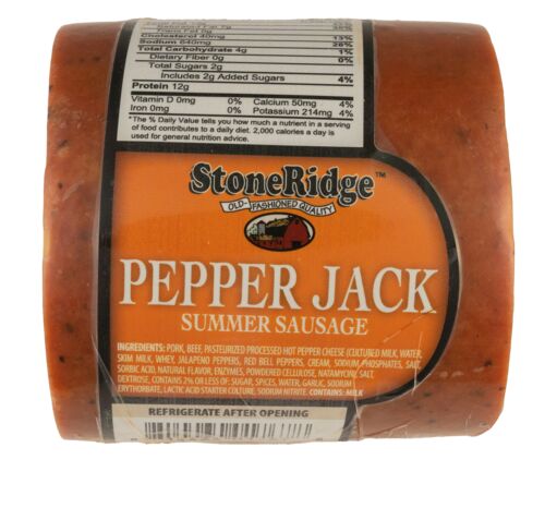 Pepperjack Summer Sausage