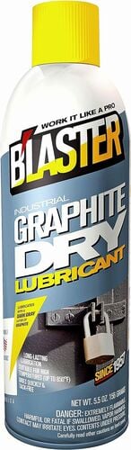 Industrial Graphite Dry Lubricant - 5.5 oz
