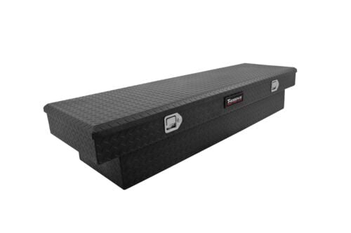Single Lid Red Series Toolbox - Black