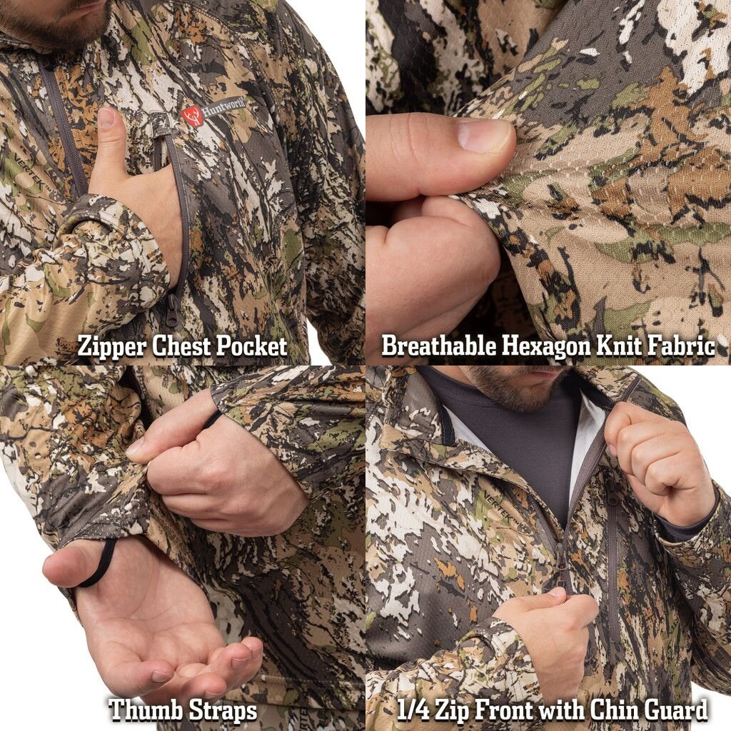 Men's Gadsden Lightweight Hunting 1/4 Zip Jacket