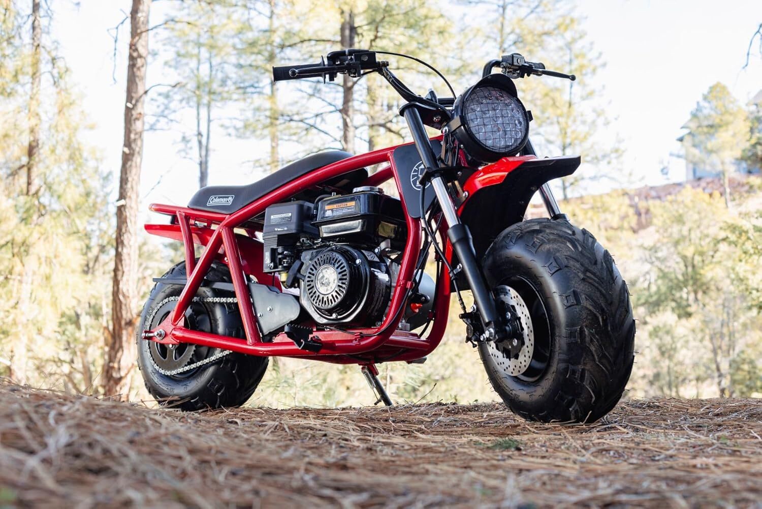 Coleman Powersports B200 Mini Bike in Red