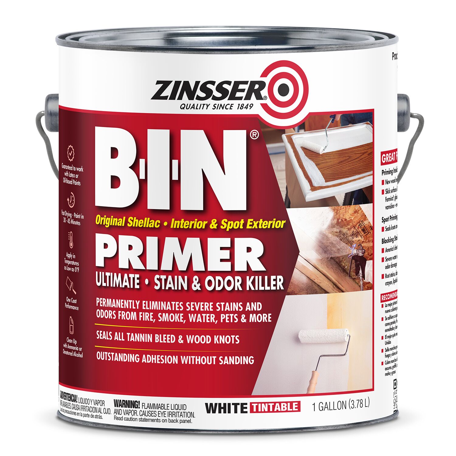 Zinsser B-I-N Shellac-Base Oil Primer