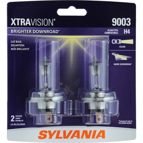 9003 XtraVision Halogen Headlight Bulb - 2 Pack