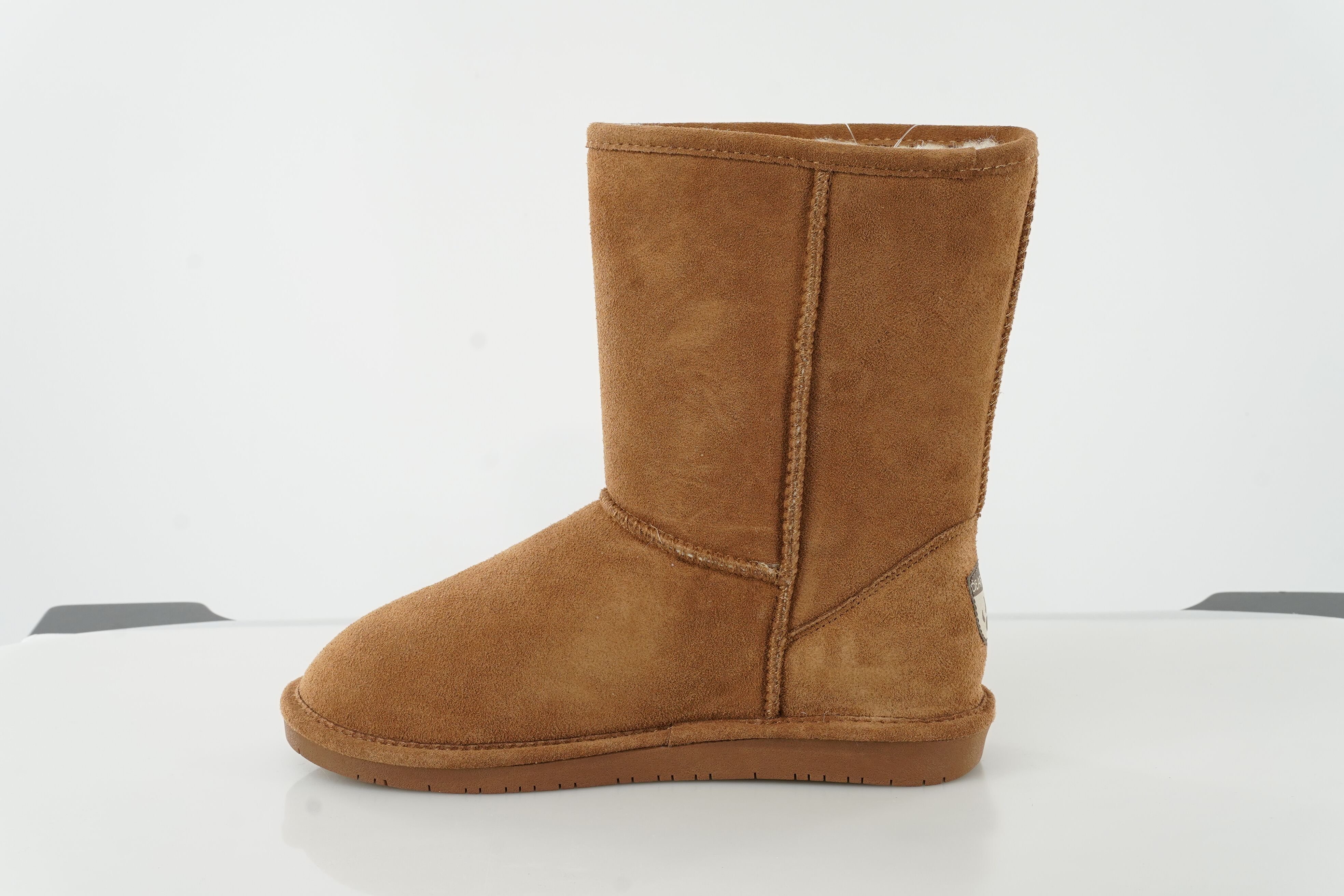 Women's Emma Short Suede Boots in Hickory
