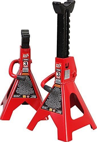 Torin BIG RED 3-Ton Capacity Steel Jack Stands