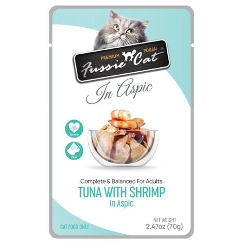 Tuna with Shrimp Formula in Aspic Wet Cat Food - 2.47 oz