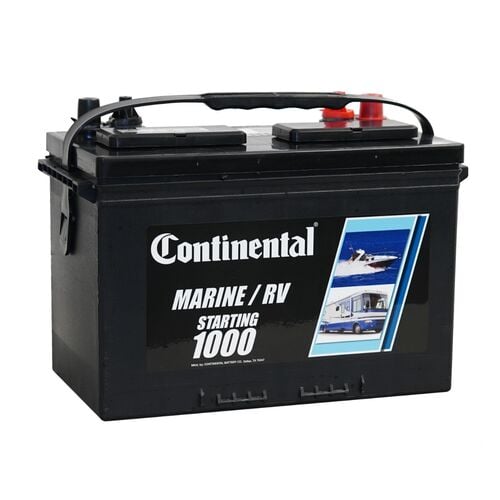 12 Month 12 Volt Marine Battery Marine 180 Min - M27-1000