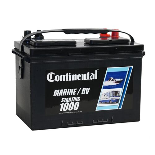 12 Month 12 Volt Marine Battery Marine 180 Min - M27-1000