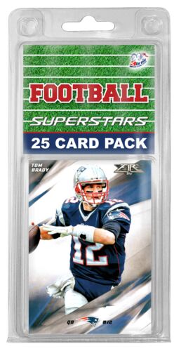 25-Card NFL Superstar Mix Trading Cards