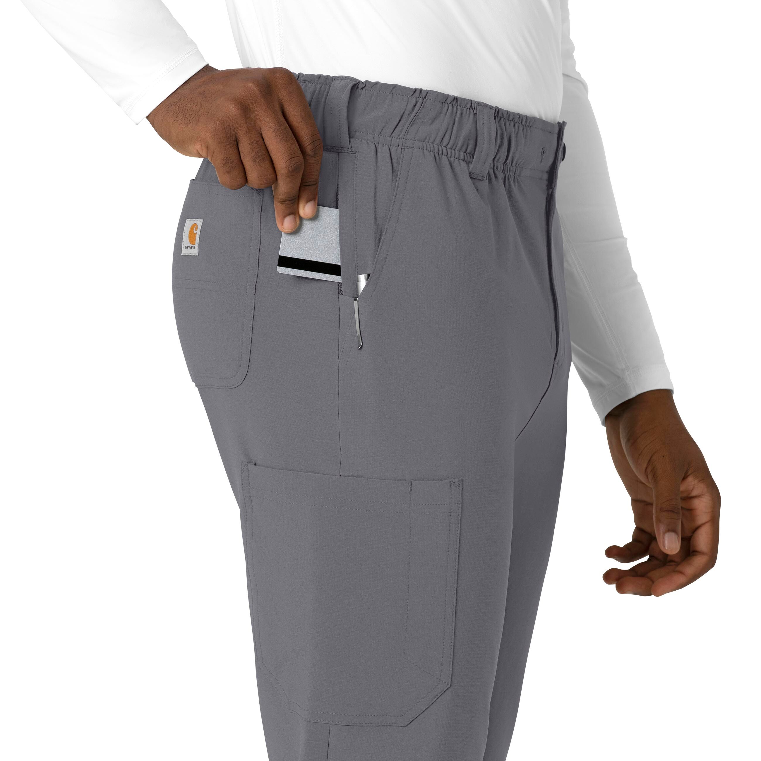 Carhartt Men's Force Cross-Flex Straight Leg Scrub Pant