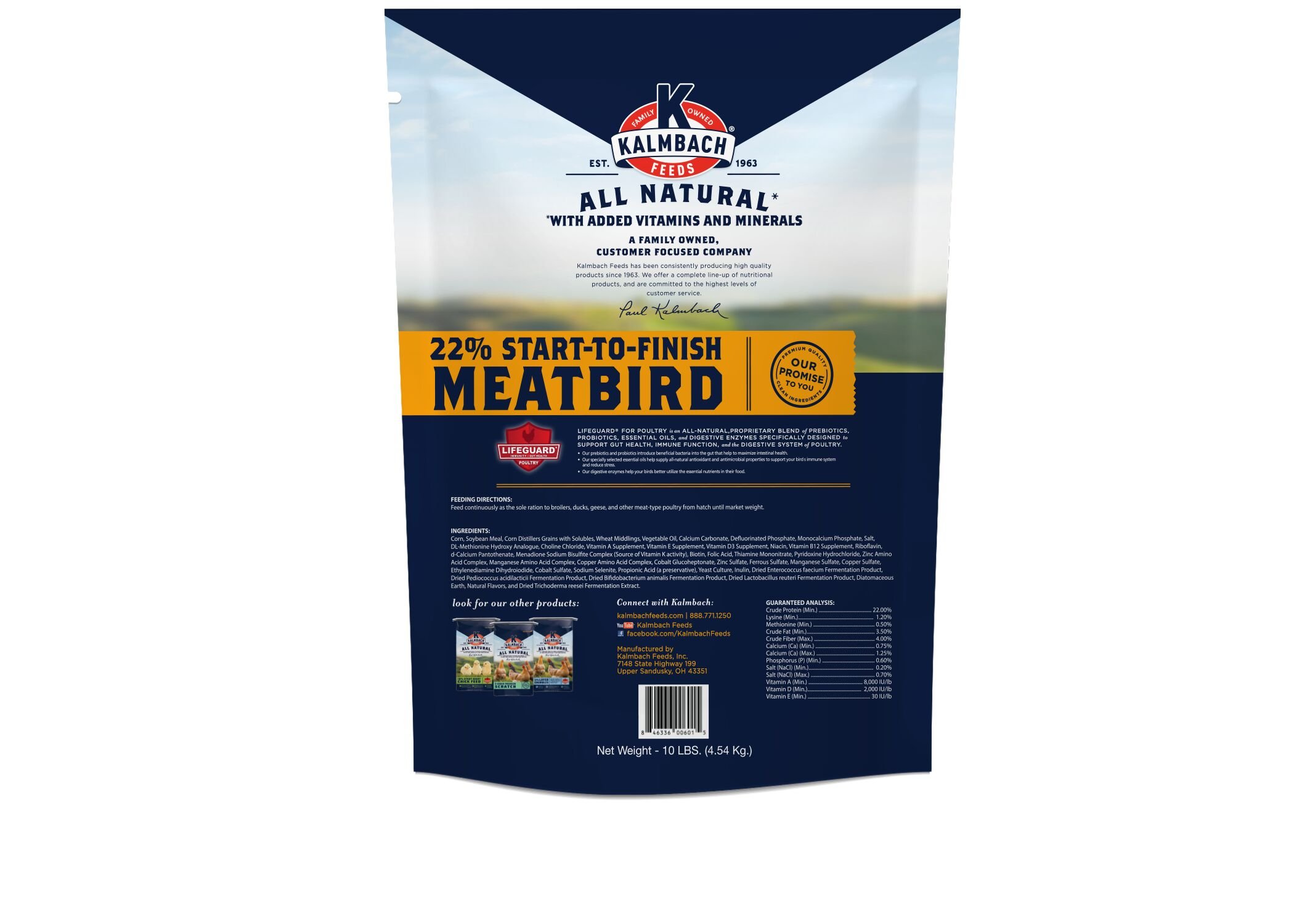 22% Start-To-Finish Meatbird Cumble Feed