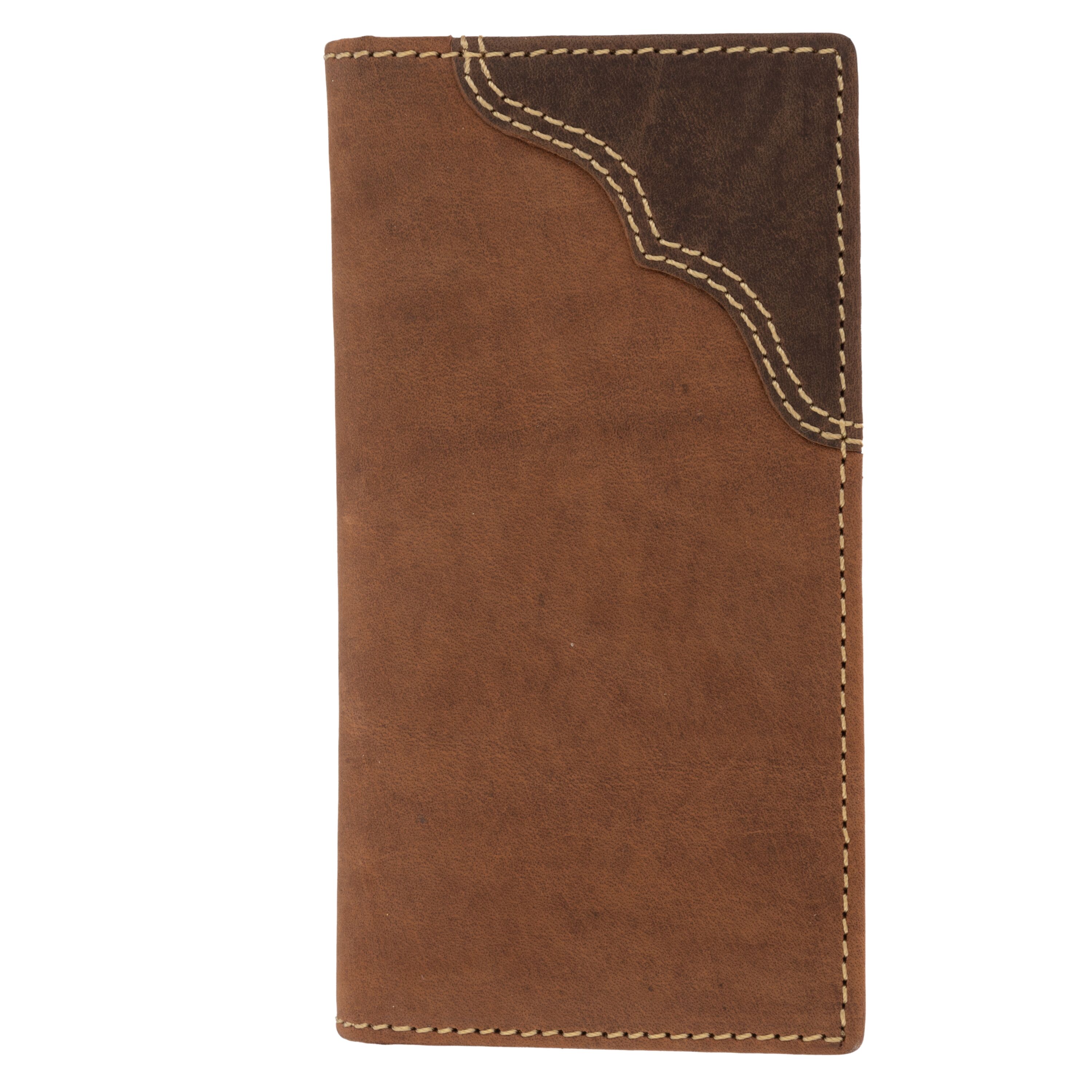 Wrangler Leather Rodeo Wallet with Contrast Tab