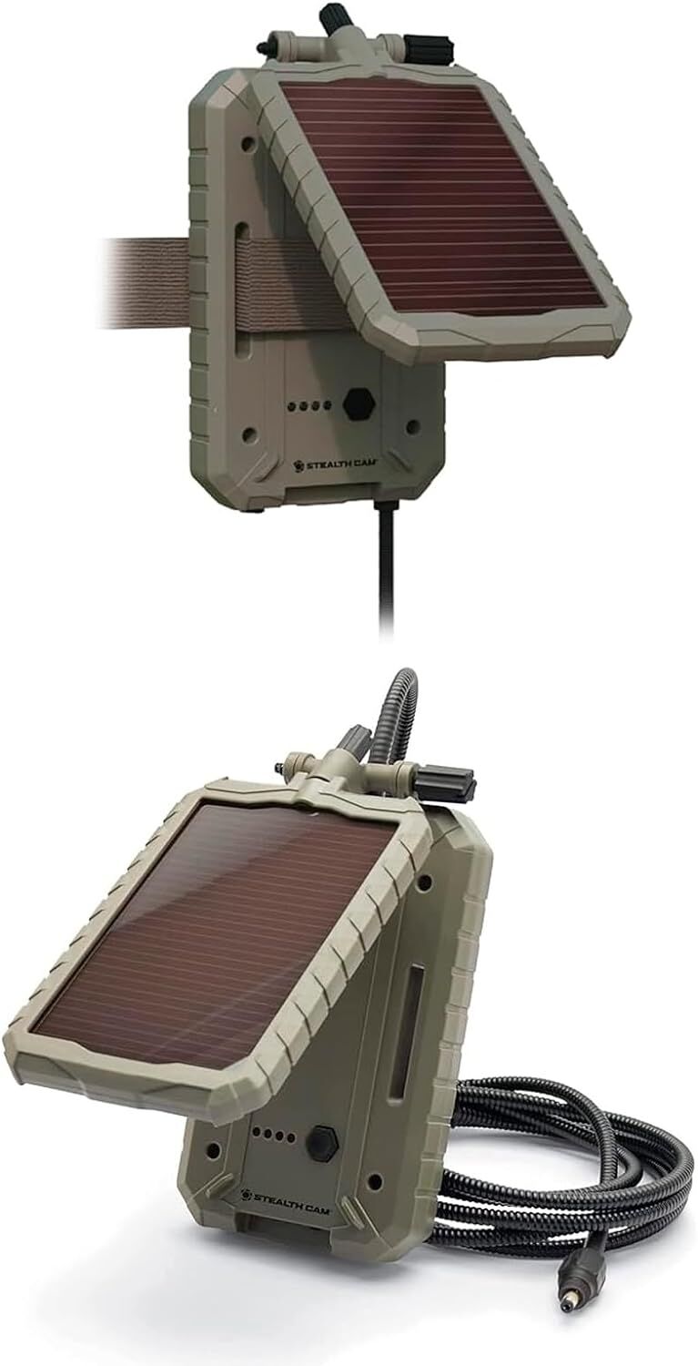 Stealth Cam 12V Durable Sol-Pak Solar Battery Pack