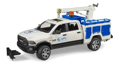 RAM Service Truck with Crane