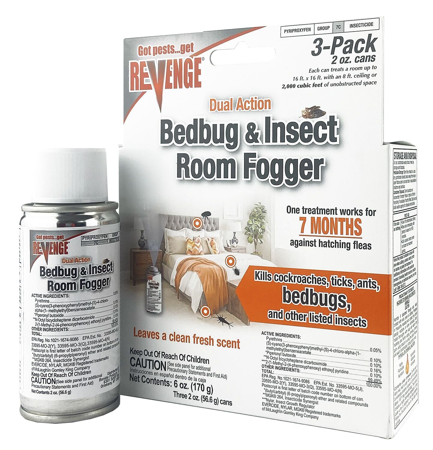 Bonide Bedbug & Insect Room Fogger