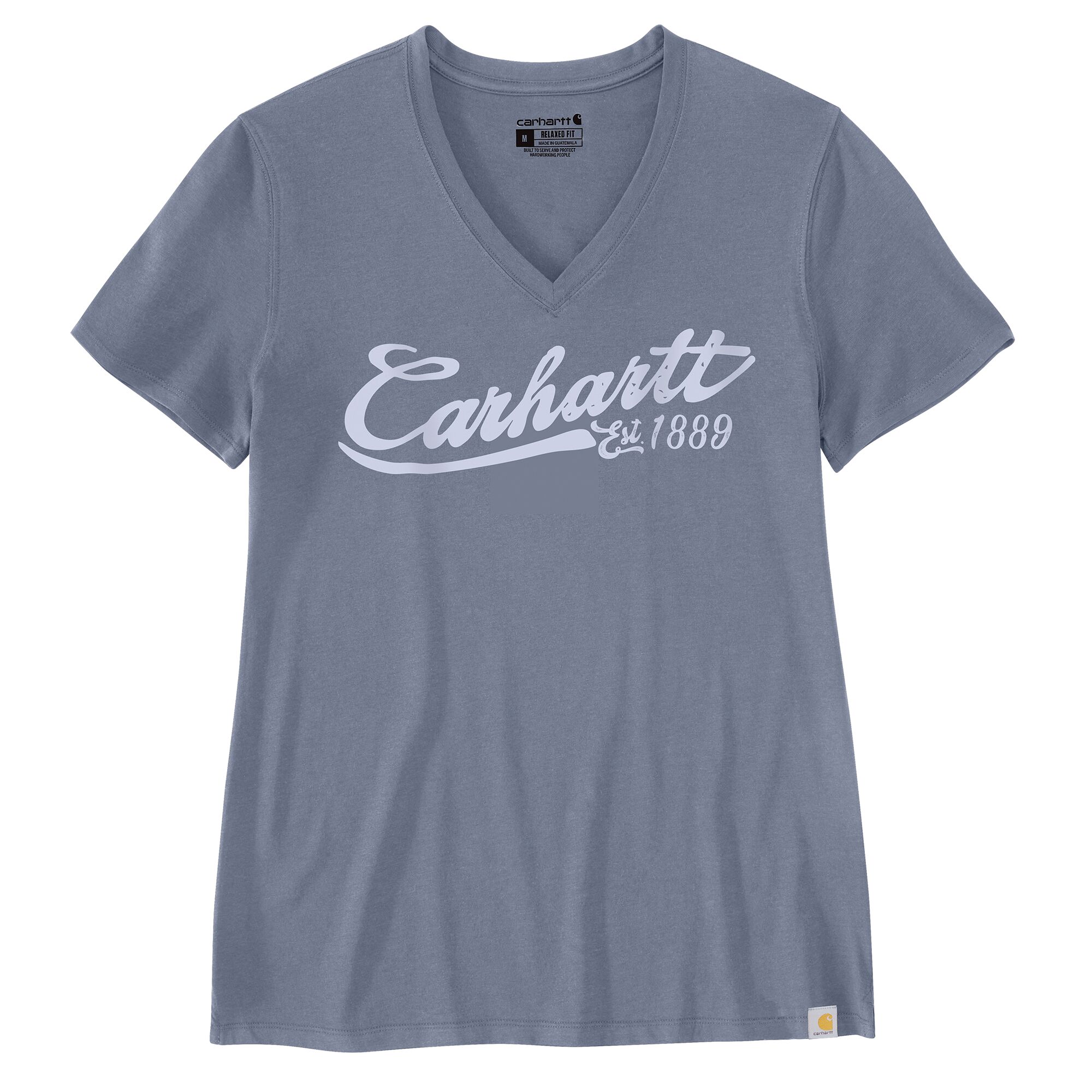 Carhartt Women's TENCEL Fiber Series Relaxed Fit Graphic V-Neck
