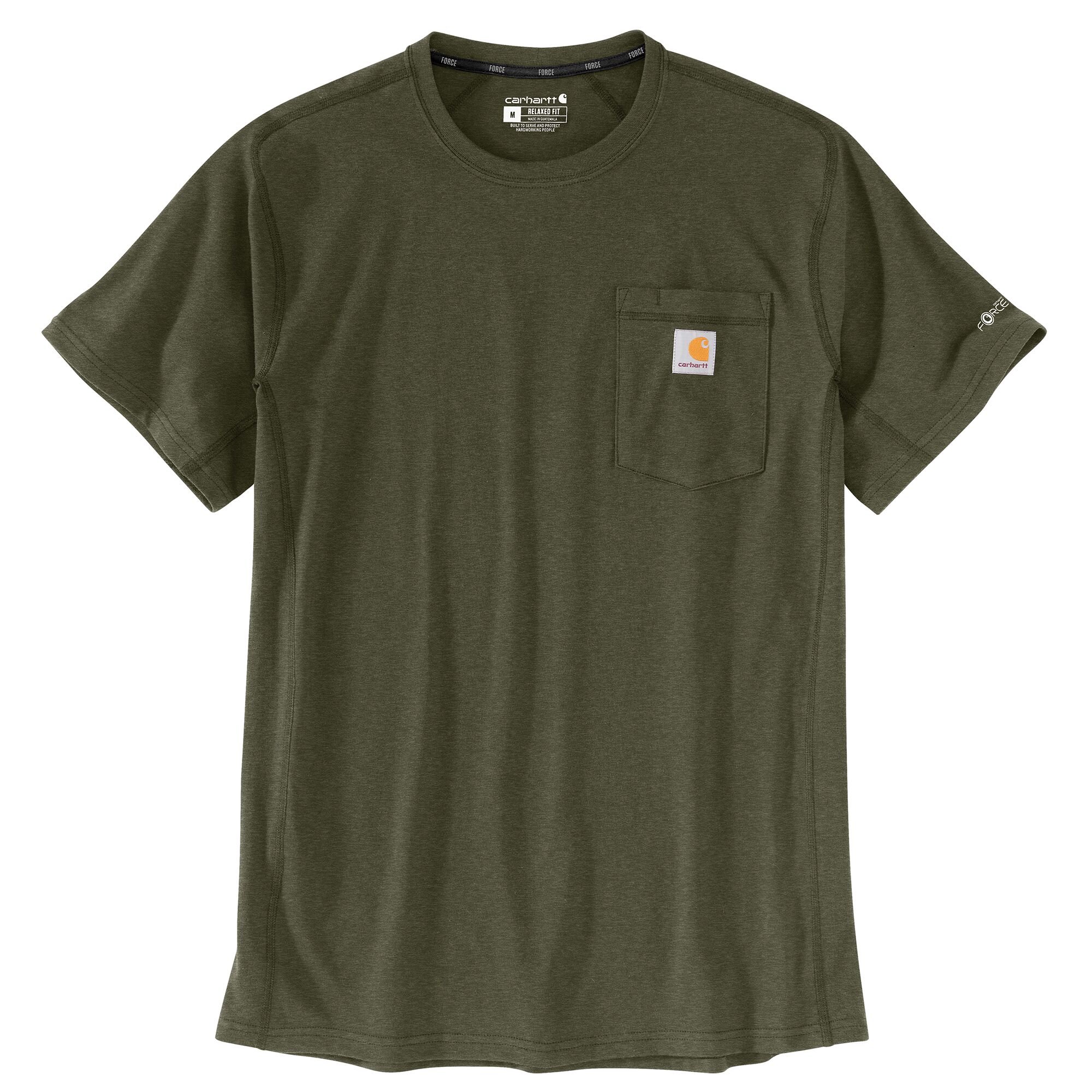 Men's Force Relaxed Fit Midweight Short Sleeve Pocket T-Shirt
