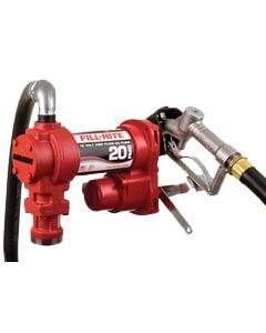 12V DC 20 GPM Fuel Transfer Pump with Nozzle - FR4210H