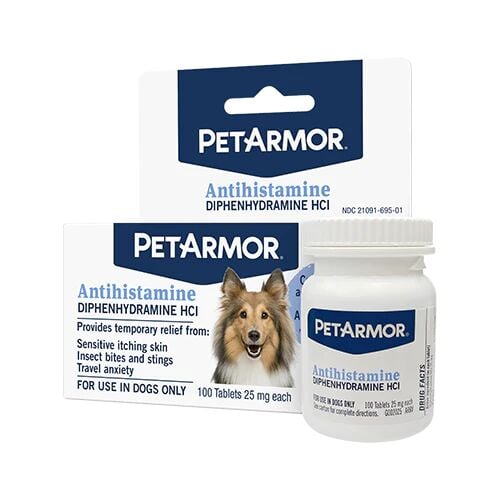 Antihistamine Tablets for Dogs - 100 Tablets