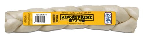 10" Rawhide Braid Natural