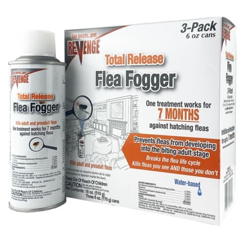 3-Pack Total Release Flea Fogger