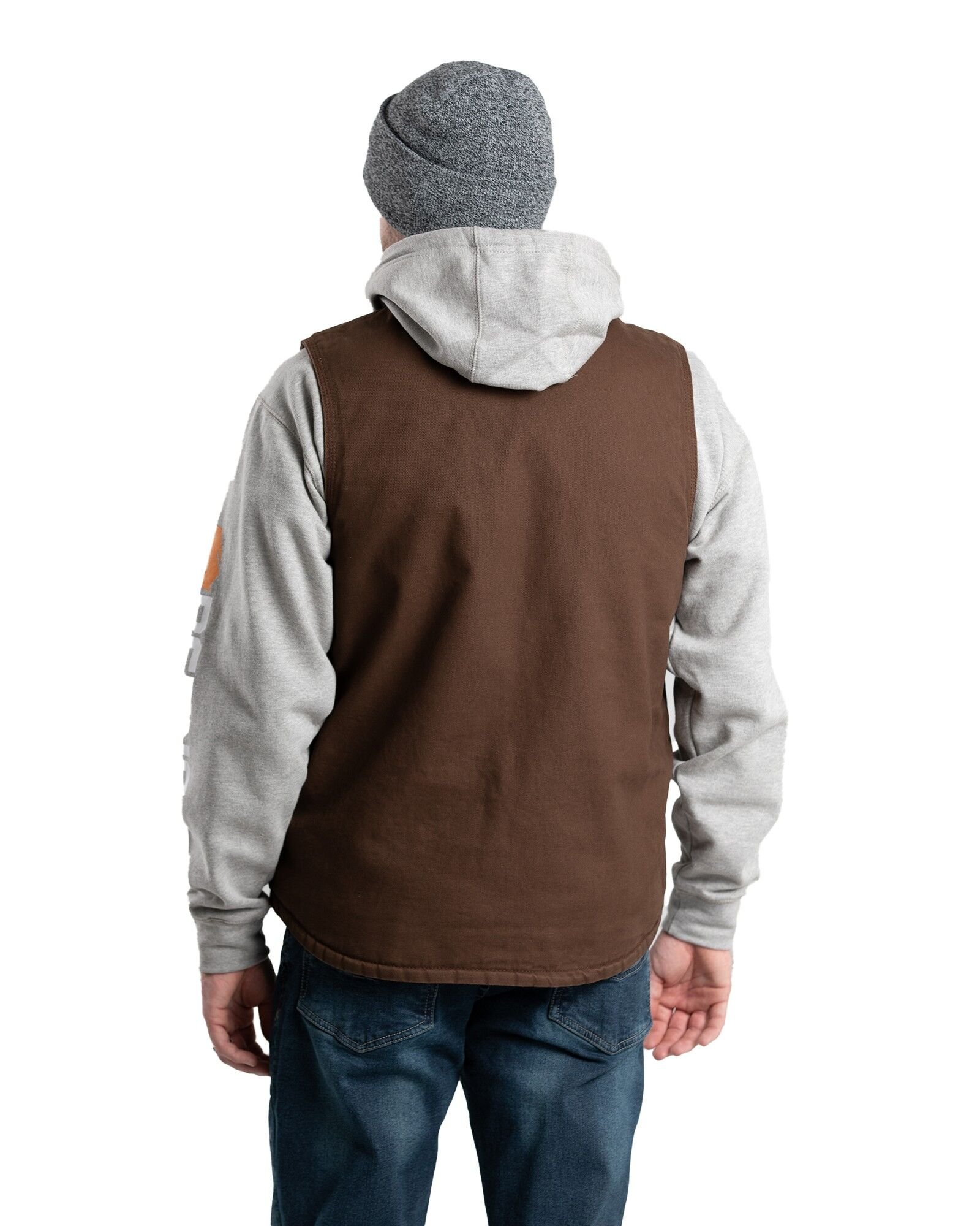 Men's Washed V-Neck Vest